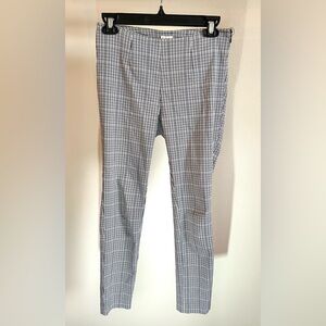 A New Day Plaid Stretch Cropped Pants